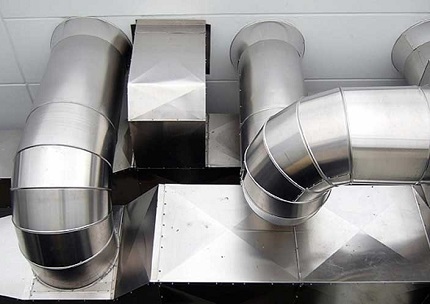 Classification of galvanized ducts
