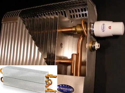 Copper-aluminum radiator