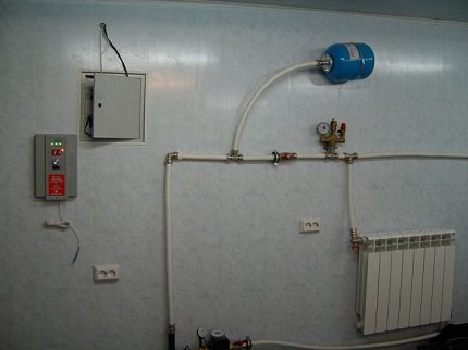Local water heating system