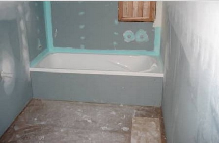 Waterproofing for the bathroom