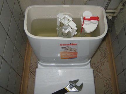 Complete toilet tightness