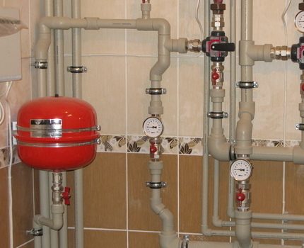 An example of organizing a boiler room