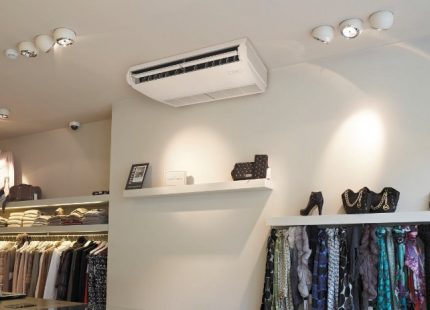 Podlahové a stropní klimatizace Daikin