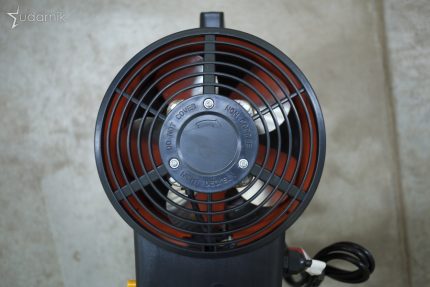Fan for heat gun