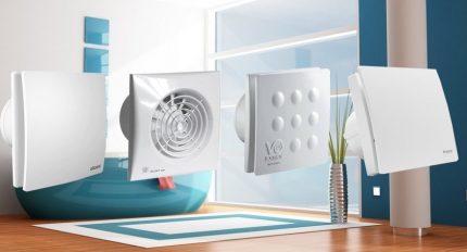 Ventilateurs de salle de bain automatiques