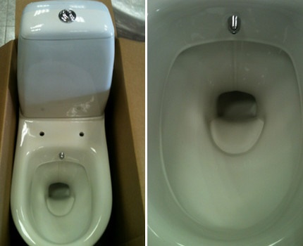 Crand toalett med bidet-alternativ