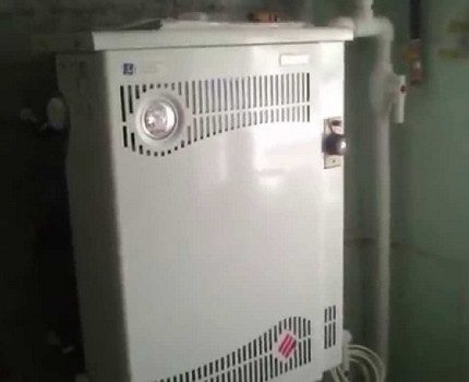Parapet type boiler