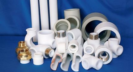 Pipes and fittings for strapping