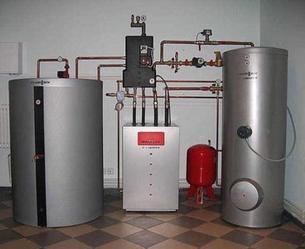 Floor boiler