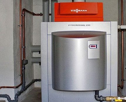Boiler of the German manufacturer Viessmann