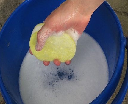 Solution de savon