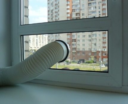 Pag-install ng isang mobile air conditioner