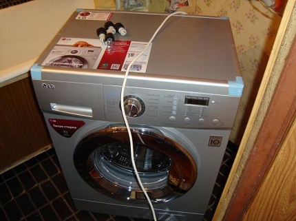 The skew of the washing machine