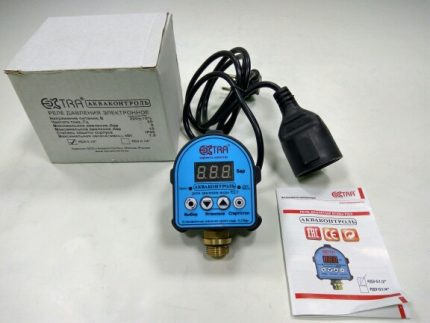 Electronic pressure switch