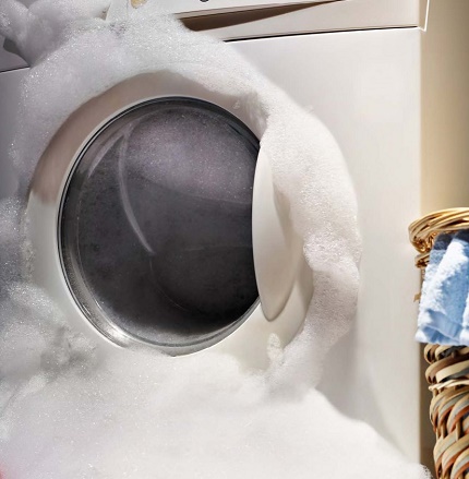 Increased foam during washing