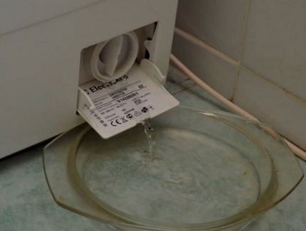 A mosógép szűrőjének tisztítása