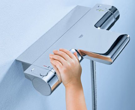 Mitigeur avec thermostat Grohe