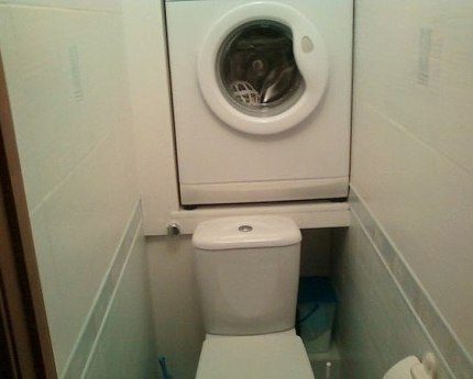 Toilet washing machine