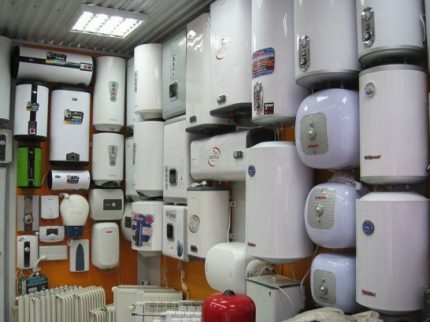 Store water heaters