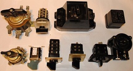 Variety of package switches