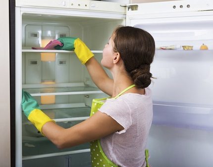 Auftauen eines Kühlschranks ohne Gefrierschrank