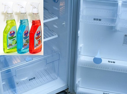 Tīrs ledusskapis no Luxus