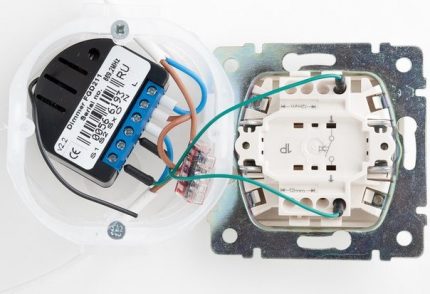 Gradateur autonome connecté à l'interrupteur