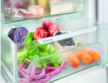 Freshness Area in Liebherr Refrigerator