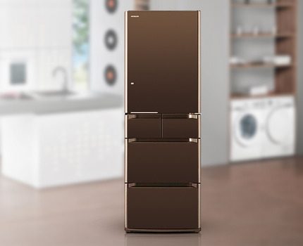 Refrigerador de estante con aislamiento Hitachi