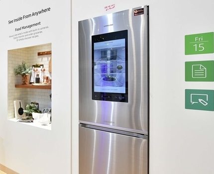 Samsung refrigerador con congelador inferior