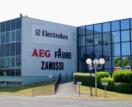Representación de Electrolux en Francia.