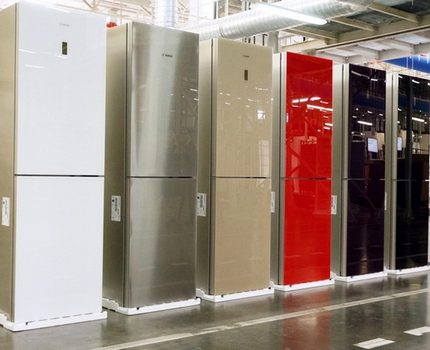 Réfrigérateurs couleur Bosch