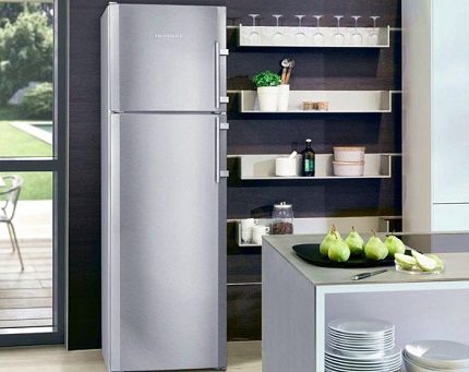 Top freezer fridge
