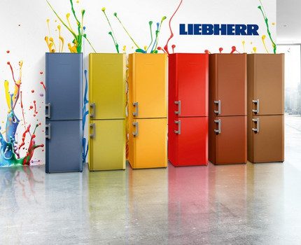 Sélecteur de couleurs pour réfrigérateur Liebher