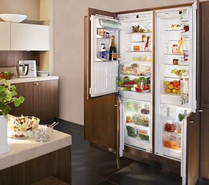 Multi-chamber Japanese fridge