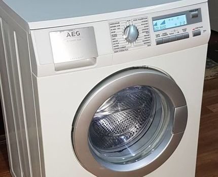 Inverter washing machine AEG