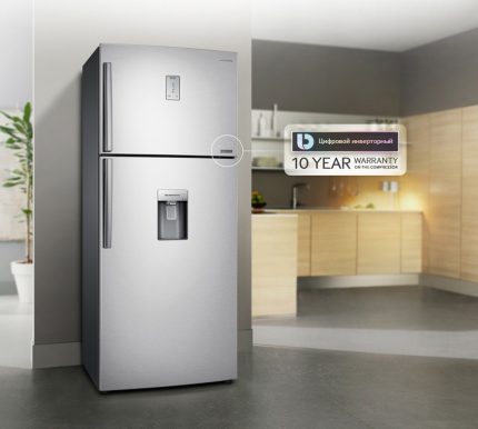 Garantia para frigoríficos inversores