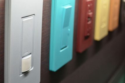 „Lutron Switch“ modeliai