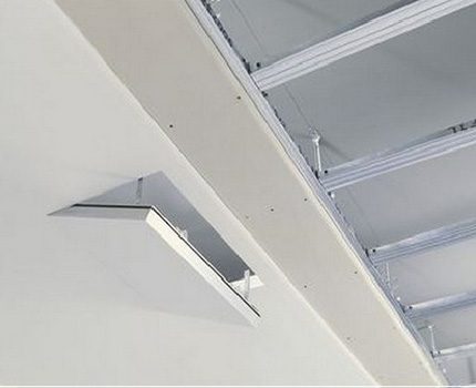 Placement of junction boxes behind a suspended ceiling