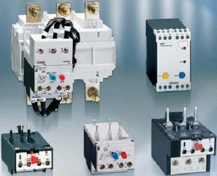 Thermal protection relay