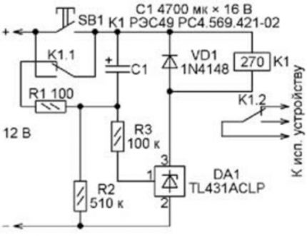 Timer on the TL431 Series Chip