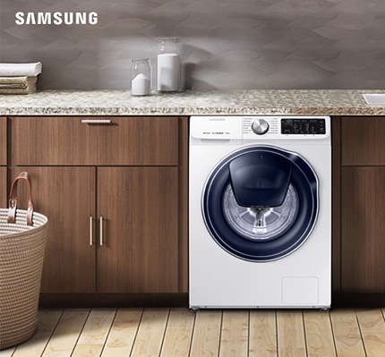 Mesin basuh terbina dalam jenama Samsung