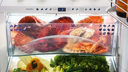 Climatic zones in the Side-by-Side refrigerator