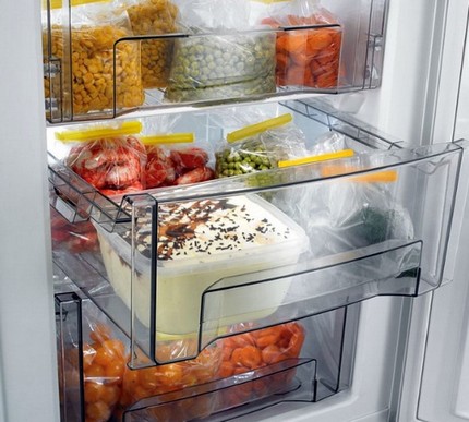 Lugar ng freshness sa refrigerator