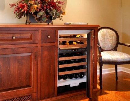 Wine rack placement