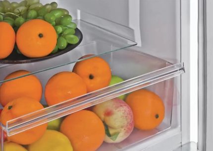Frugt i køleskabet