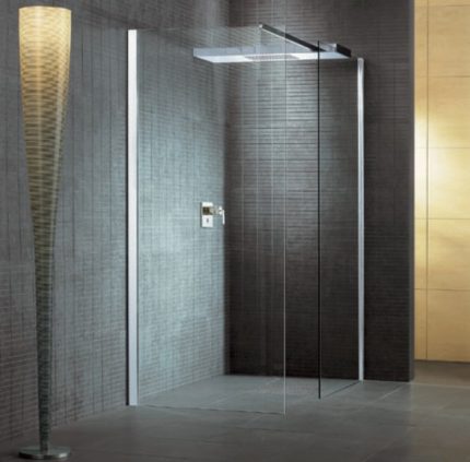 Дизайн на модерен душ