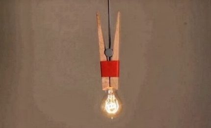 Lampe med lampe