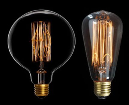 Ampoules à filament