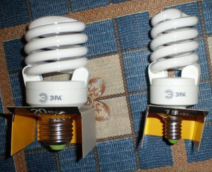Energy-saving lamps era